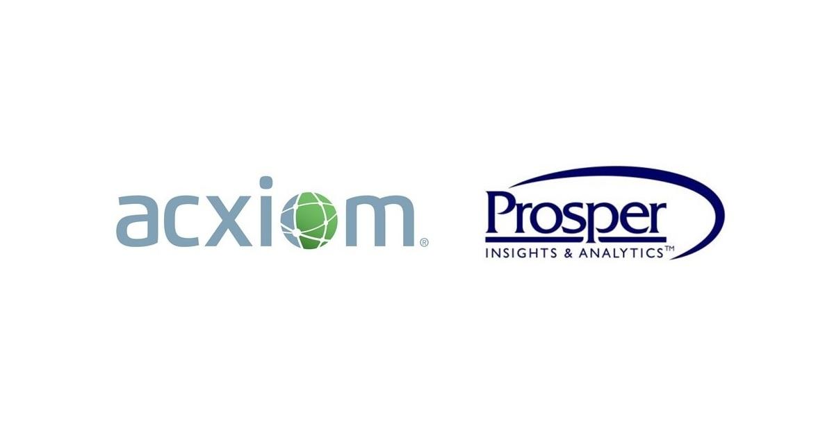 Prosper Insights & Analytics and Acxiom Expand Partnership to Create Powerful Predictive Audiences